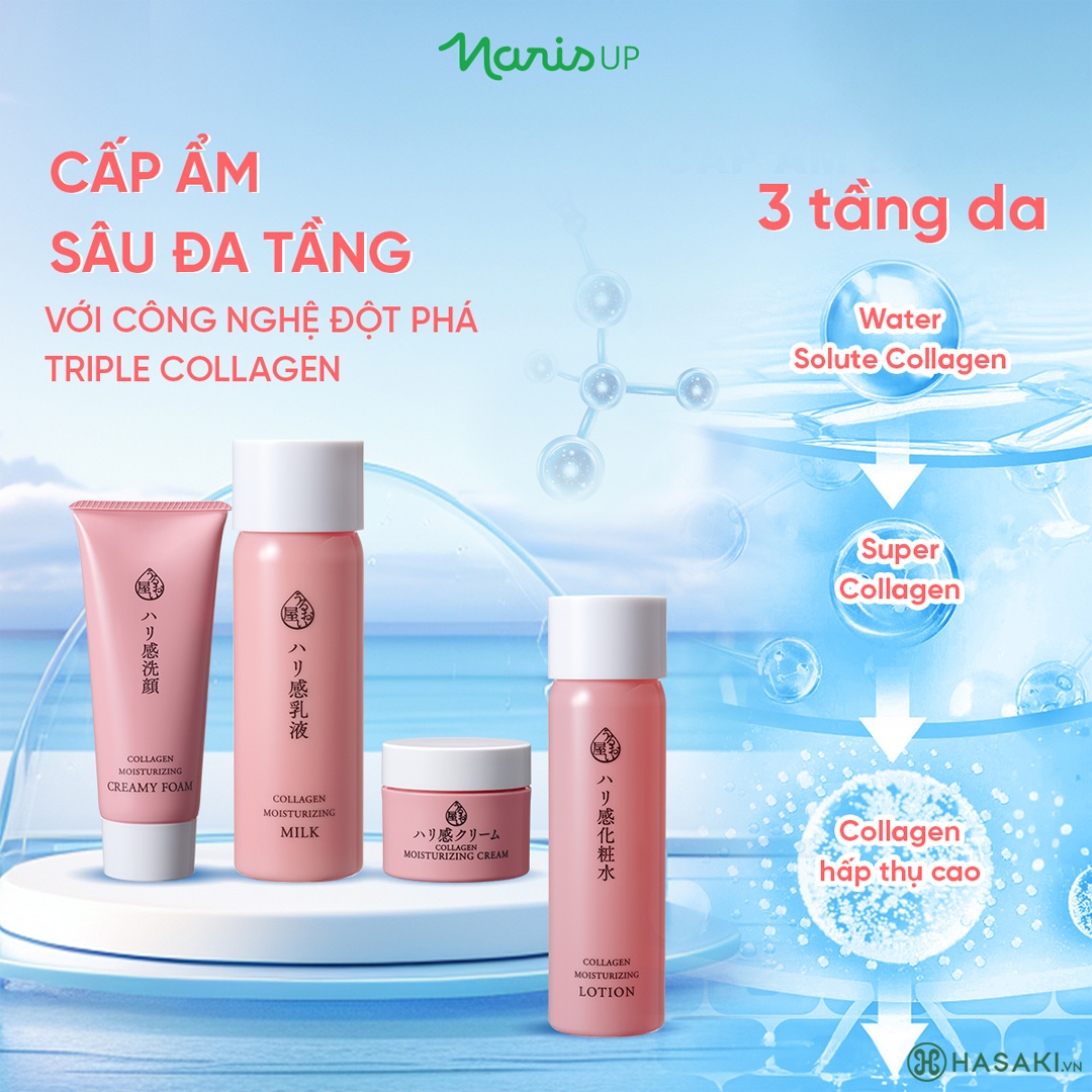 Mua Sữa Dưỡng Naris Cosmetics Collagen Ngăn Ngừa Lão Hóa 150ml tại Hasaki 