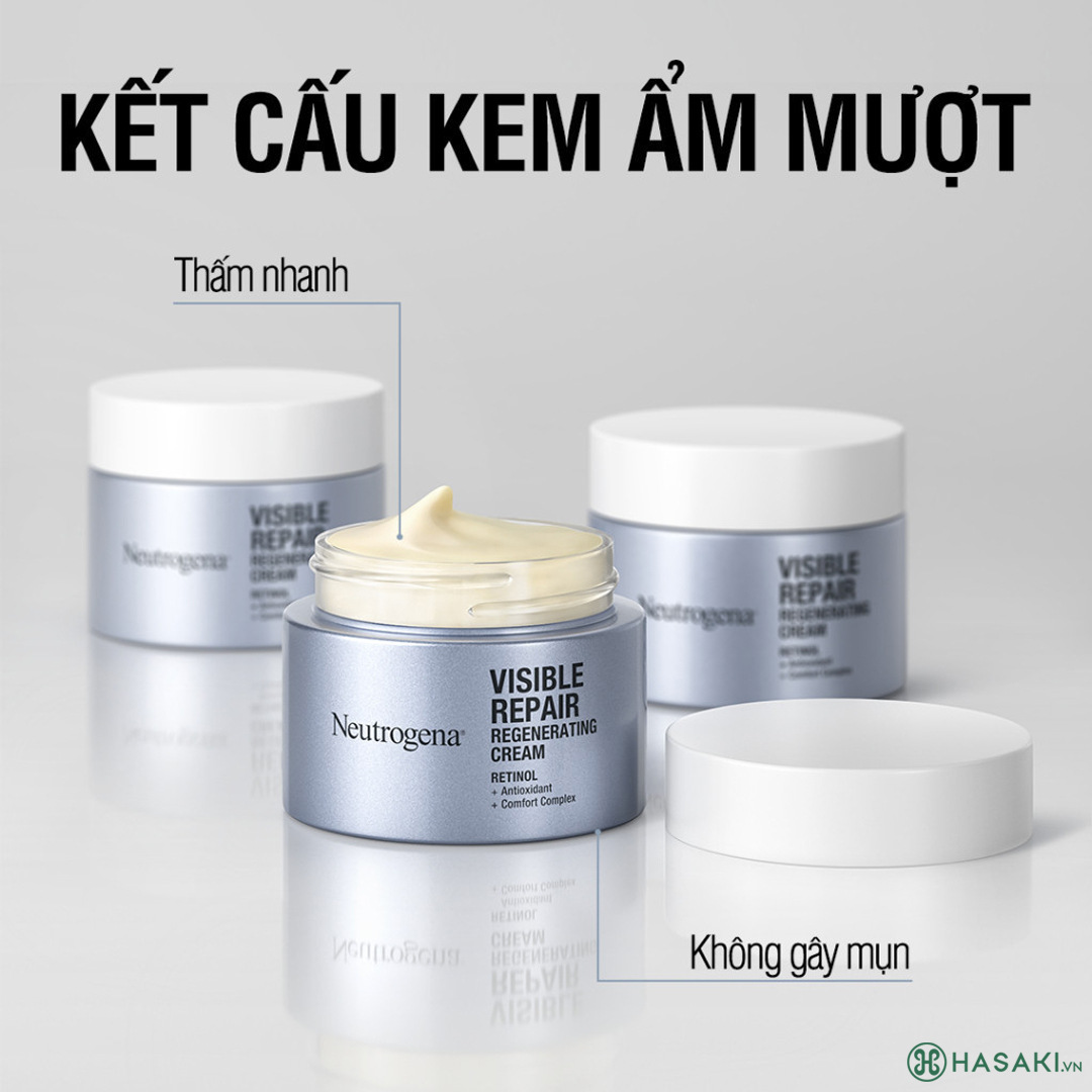 Kem Dưỡng Neutrogena Retinol Ngăn Ngừa Lão Hóa 50g đã có mặt tại Hasaki