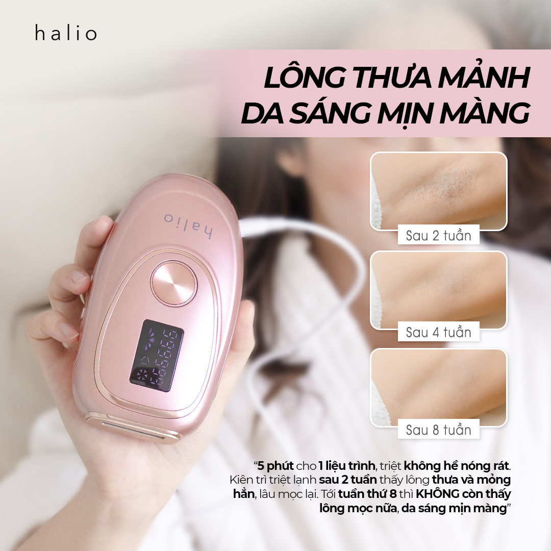 Halio IPL Cooling Hair Removal Device