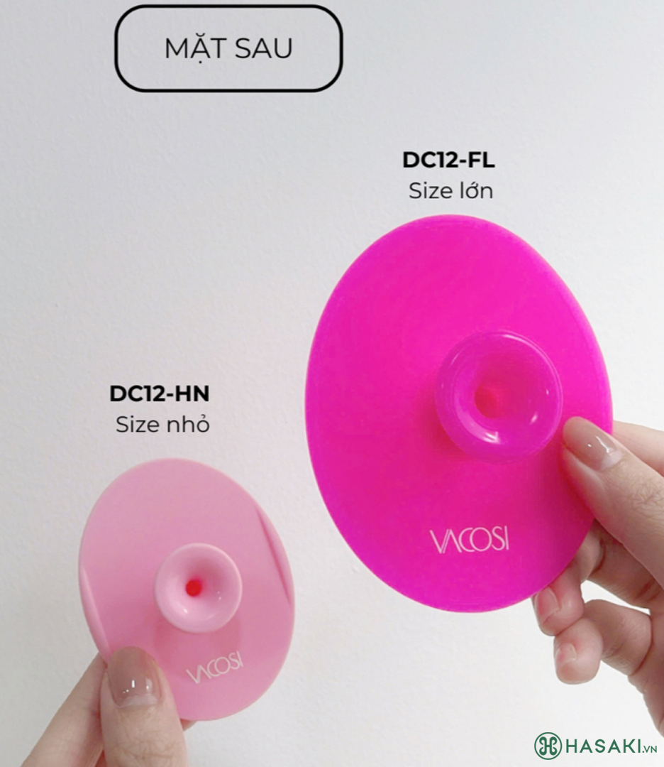 Miếng Rửa Mặt Vacosi Silicone Đa Năng DC12 