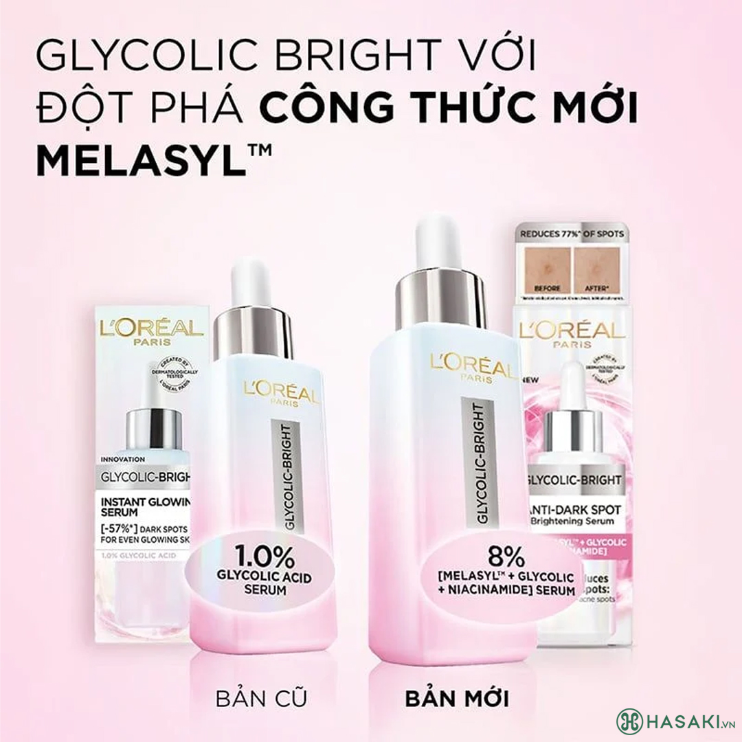 Mua Serum L'Oreal Sáng Da, Mờ Thâm Mụn & Nám 30ml (Mới) tại Hasaki 