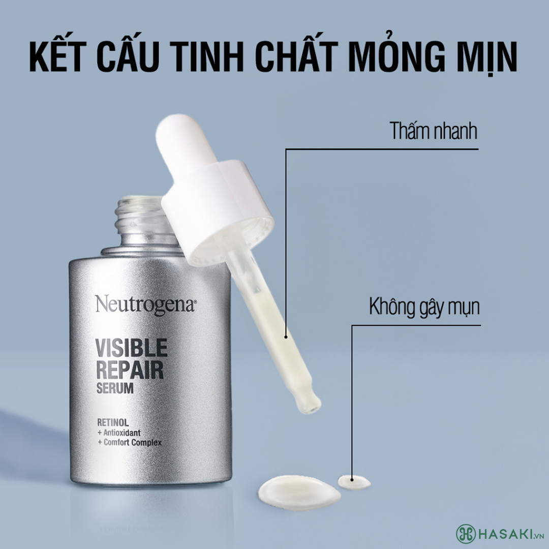 Serum Neutrogena Retinol Ngăn Ngừa Lão Hóa 30ml đã có mặt tại Hasaki