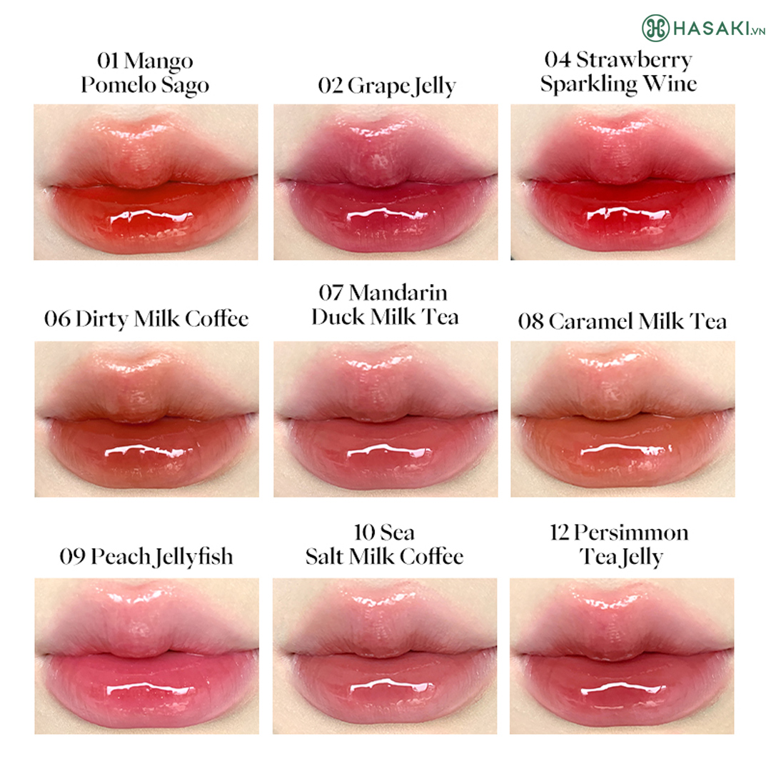 Son Bóng Joocyee Glazed Lip Gloss 3.2g đã có tại Hasaki