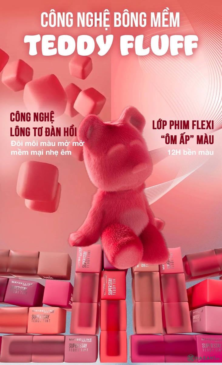 Son Kem Bông Maybelline Bền Màu 5ml nay đã có mặt tại Hasaki