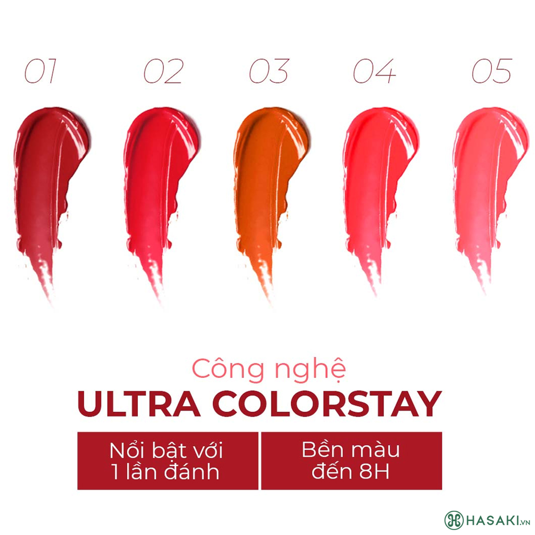 Mua Son Lì Mịn Môi Naris Ailus Stress Free Lipstick 4g tại Hasaki 