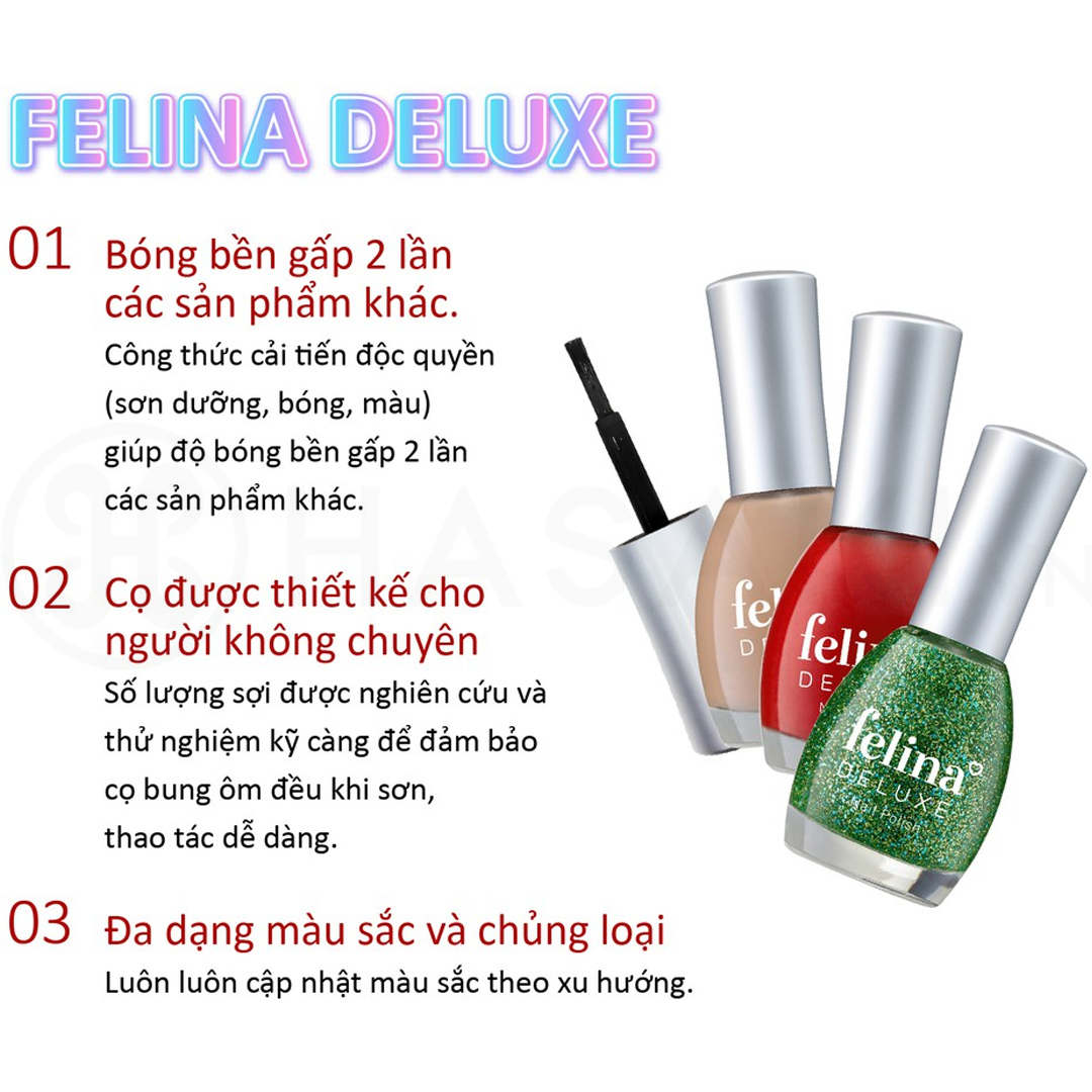 Sơn Móng Tay Felina Deluxe Nail Polish 16ml