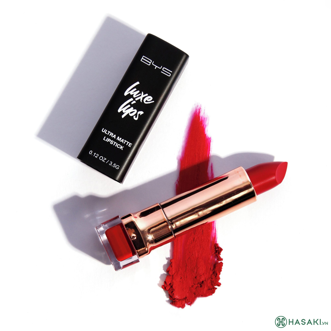 Son Thỏi Lì BYS Luxe Lips Ultra Matte Lipstick 3.5g đã có mặt tại Hasaki