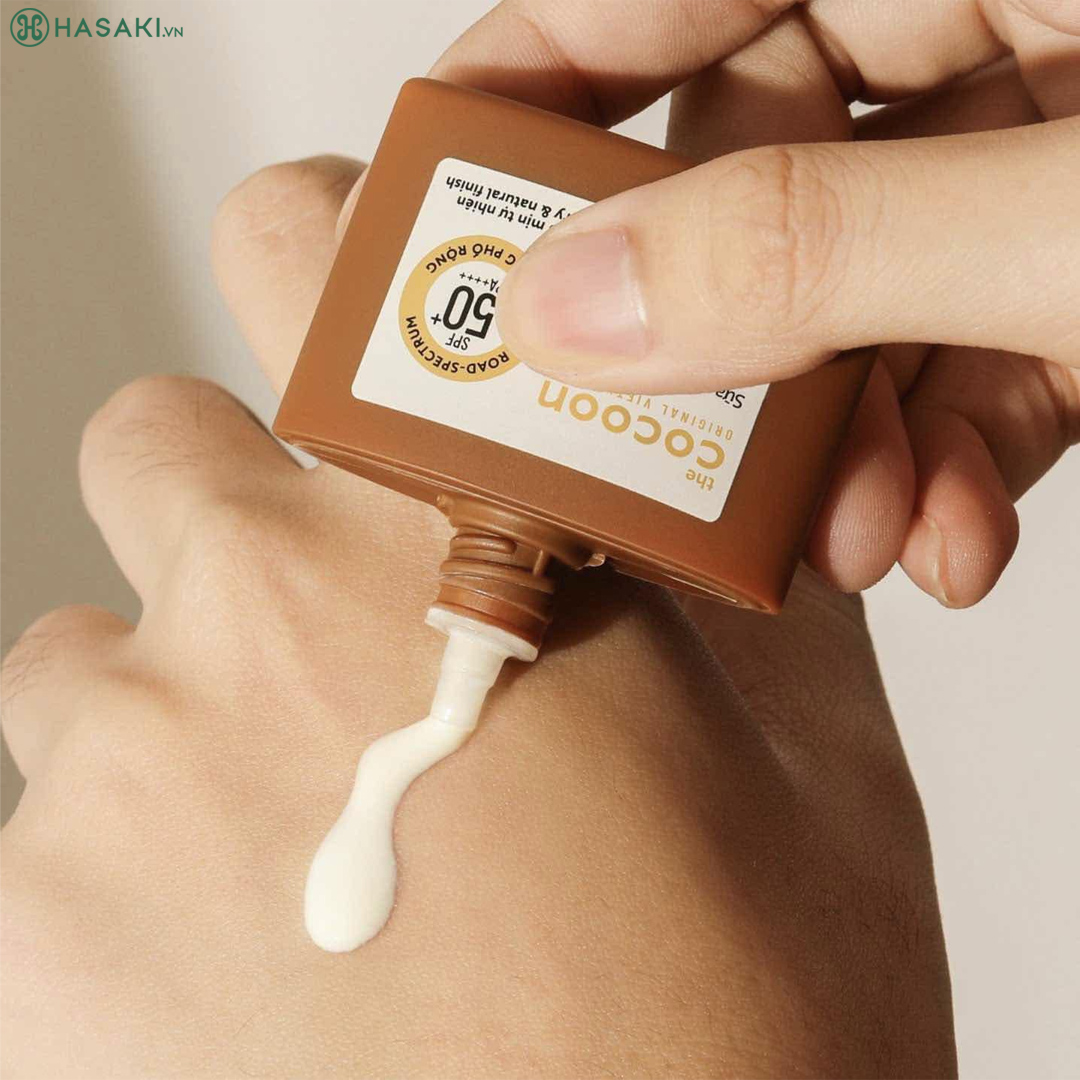 Sữa Chống Nắng Cocoon Chiết Xuất Bí Đao Quang Phổ Rộng tại Hasaki