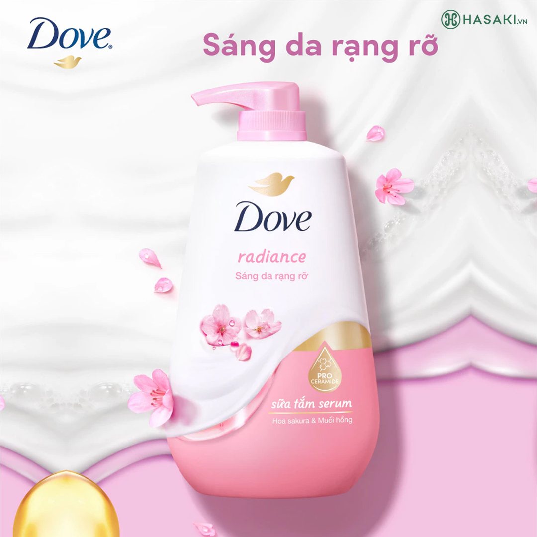 Sữa Tắm Dưỡng Thể Dove Pro-Ceramide Radiance Sáng Da Rạng Rỡ 