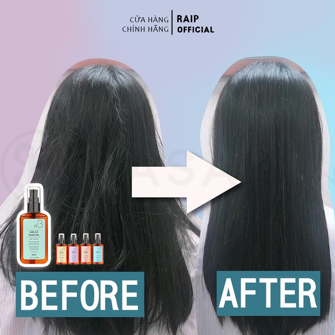 Tinh Dầu Dưỡng Tóc Raip R3 Argan Hair Oil 