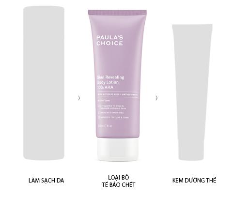 Hướng dẫn sử dụng Kem Dưỡng Thể Paula’s Choice Resist Skin Revealing Body Lotion with 10% AHA