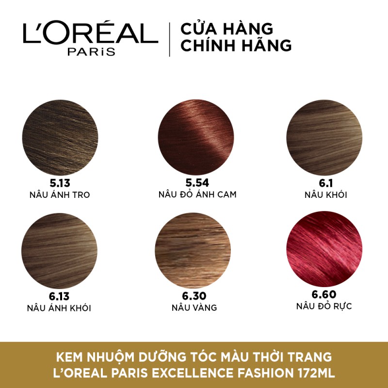 Review] Thuốc nhuộm tóc Loreal, giá cả, chất lượng và cách sử dụng