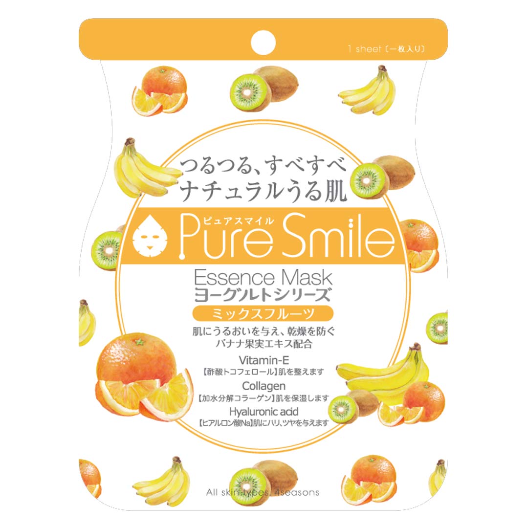 Mặt Nạ Dưỡng Da Chiết Xuất Trái Cây Pure Smile Essence Mask Yogurt Series Mix Fruit 23ml hiện đã có mặt tại Hasaki