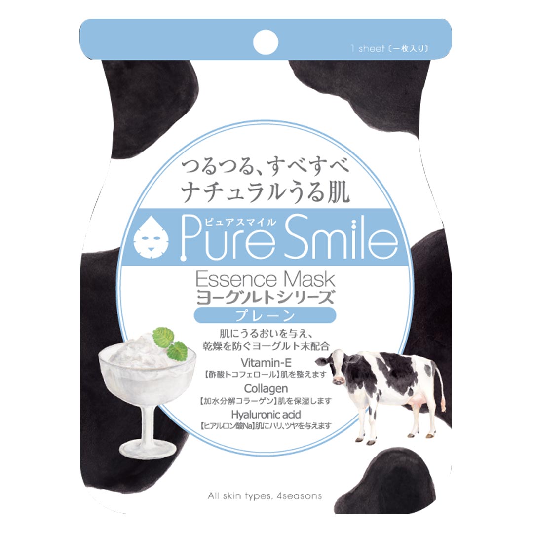 Mặt Nạ Dưỡng Da Chiết Xuất Sữa Chua Pure Smile Essence Mask Yogurt Series Plain Yogurt 23ml hiện đã có mặt tại Hasaki.