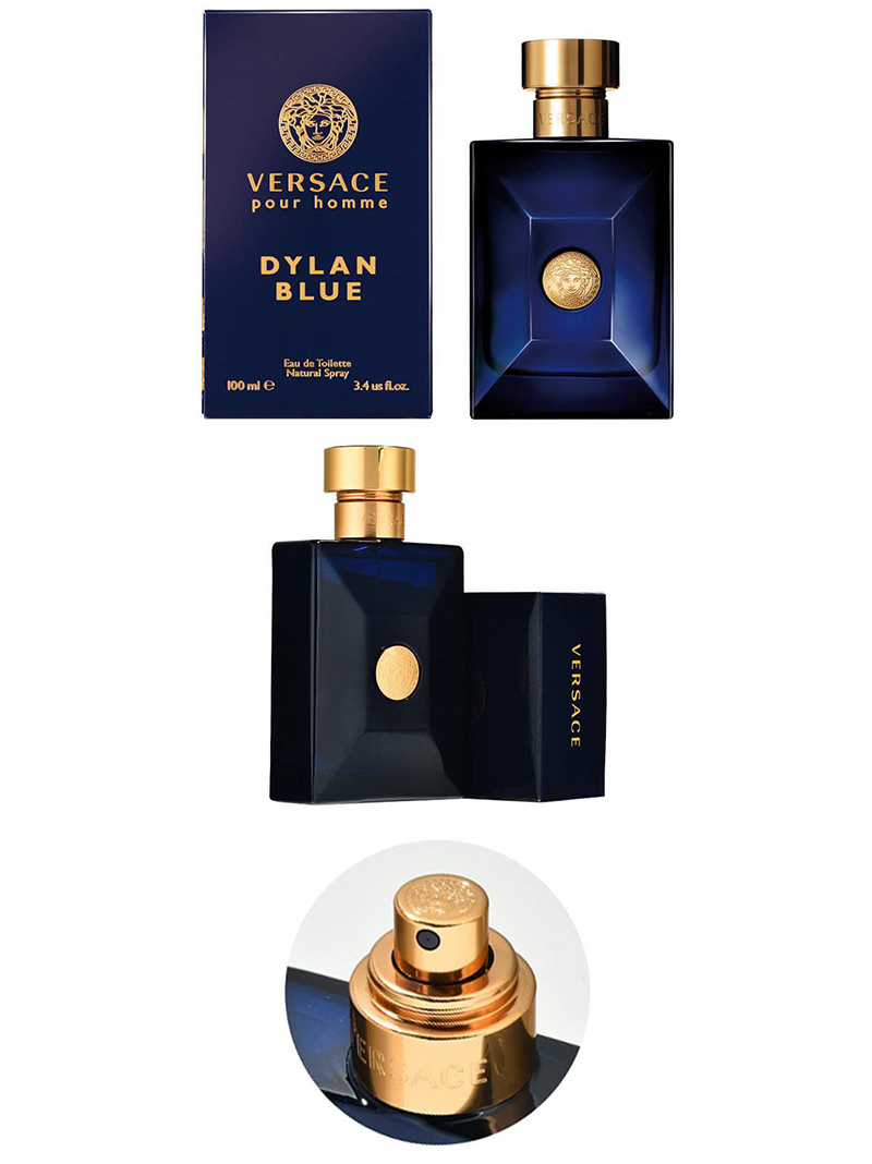 Nước Hoa Versace Pour Homme Dylan Blue EDT có thiết kế tinh xảo và quyến rũ