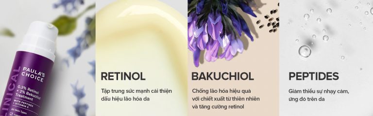 Kem Dưỡng Paula's Choice Retinol & Bakuchiol Ngừa Lão Hóa Chuyên Sâu Clinical 0.3% Retinol + 2% Bakuchiol Treatment