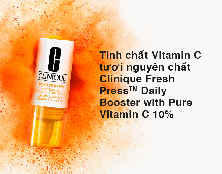 Tinh Chất Vitamin C Tươi Nguyên Chất Clinique Fresh Pressed Daily Booster With Pure Vitamin C 10%