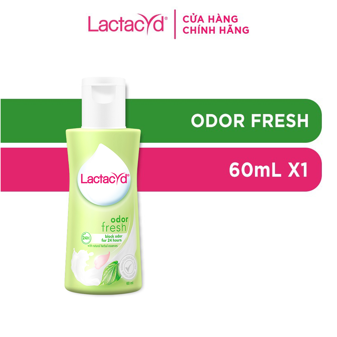 Dung Dịch Vệ Sinh Phụ Nữ Lactacyd Odor Fresh 60ml