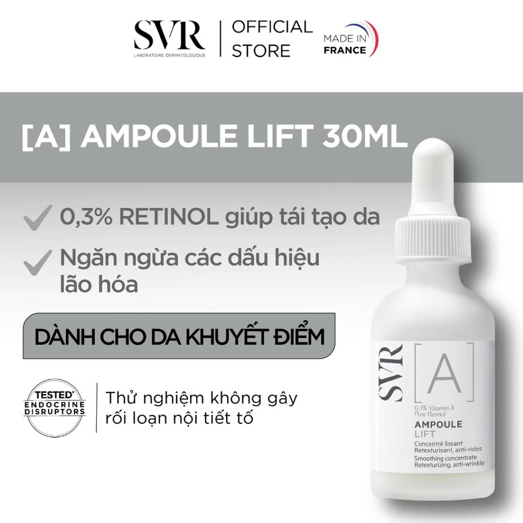 Tinh chất dưỡng da ngăn ngừa lão hoá SVR [A] Ampoule Lift 30ml