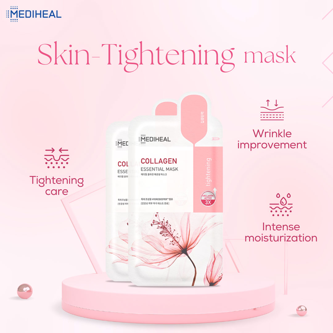 Mặt Nạ Ngăn Ngừa Lão Hóa Da Mediheal Collagen Essential Mask 24ml