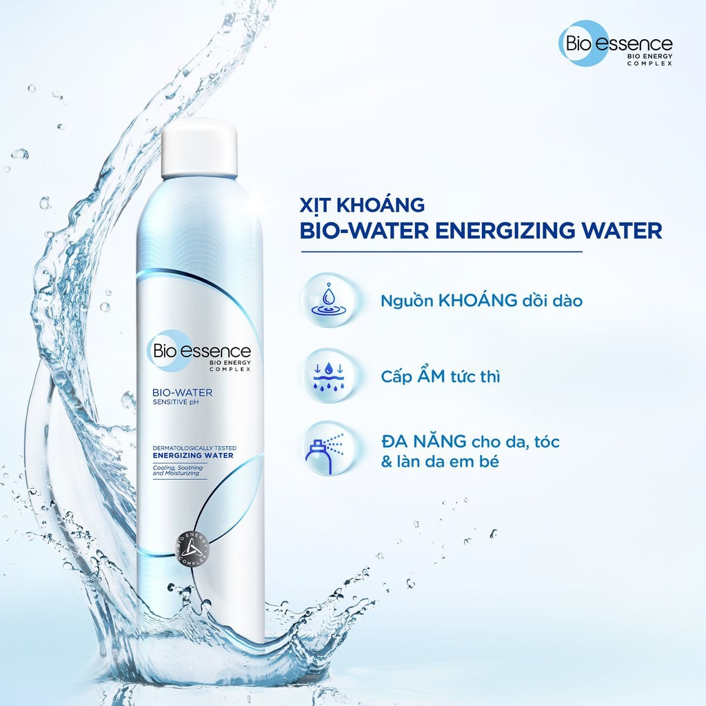 Nước Xịt Khoáng Dưỡng Da Bio-Water Energizing Water