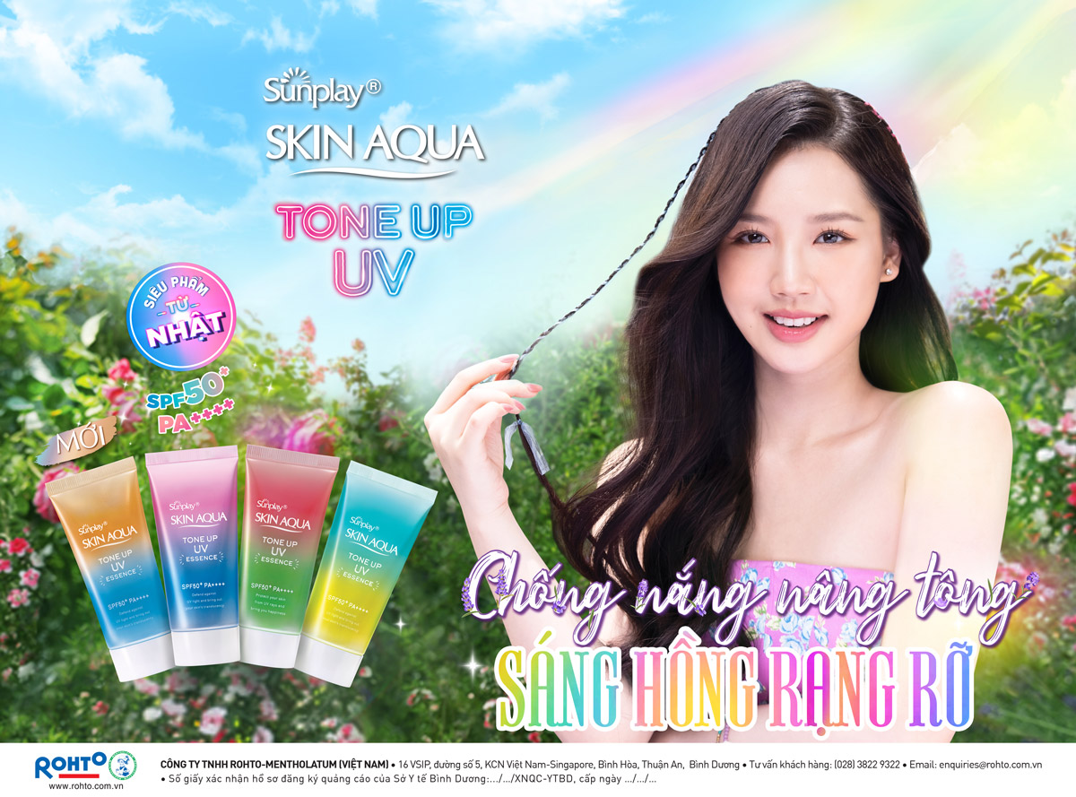 Tinh Chất Chống Nắng Hiệu Chỉnh Sắc Da Sunplay Skin Aqua Tone Up UV Essence