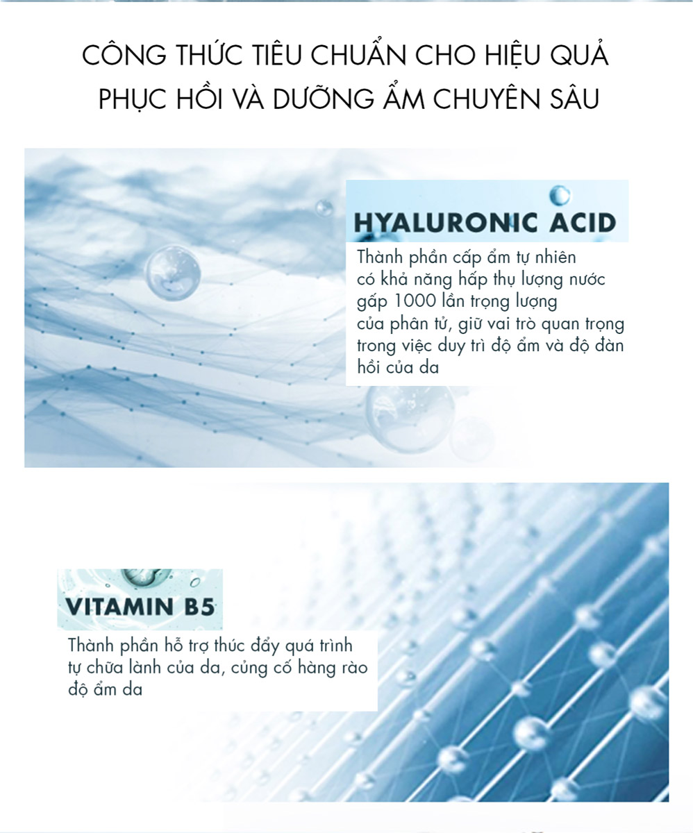 Tinh Chất SkinCeuticals Hydrating B5 chứa thành phần chính là Hyaluronic Acid và Vitamin B5