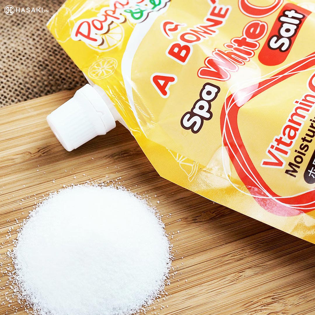 Muối Tắm A Bonne Vitamin C Chiết Xuất Đu Đủ & Chanh - Spa White C Salt