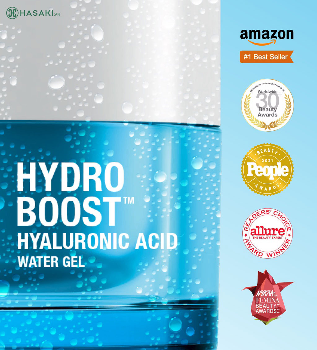 Kem Dưỡng Ẩm Neutrogena Hydro Boost Hyaluronic Acid Water Gel Cấp Nước Cho Da Dầu