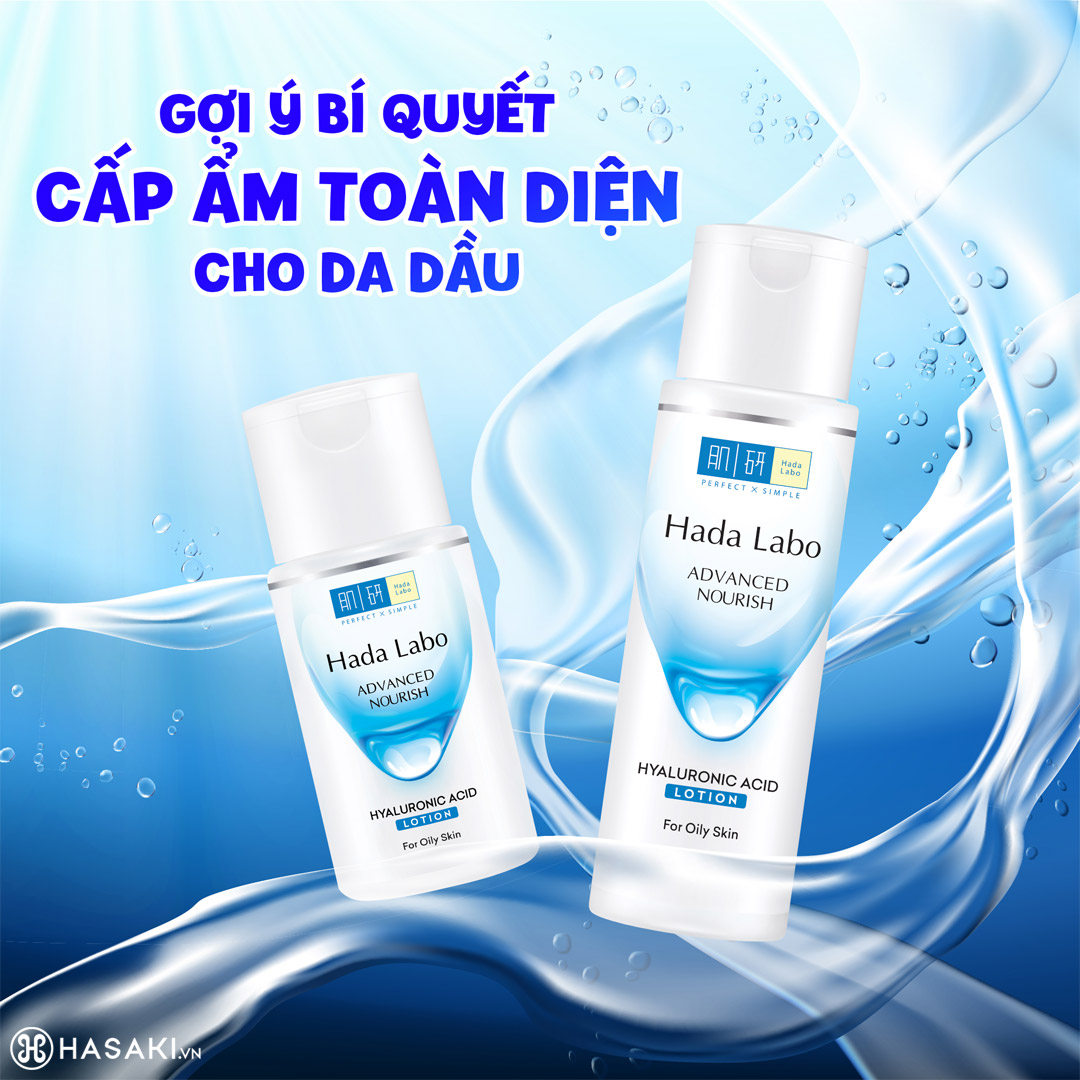 Sản phẩm Dung Dịch Hada Labo Dưỡng Ẩm Tối Ưu Cho Da Dầu 100ml hiện đã có mặt tại Hasaki