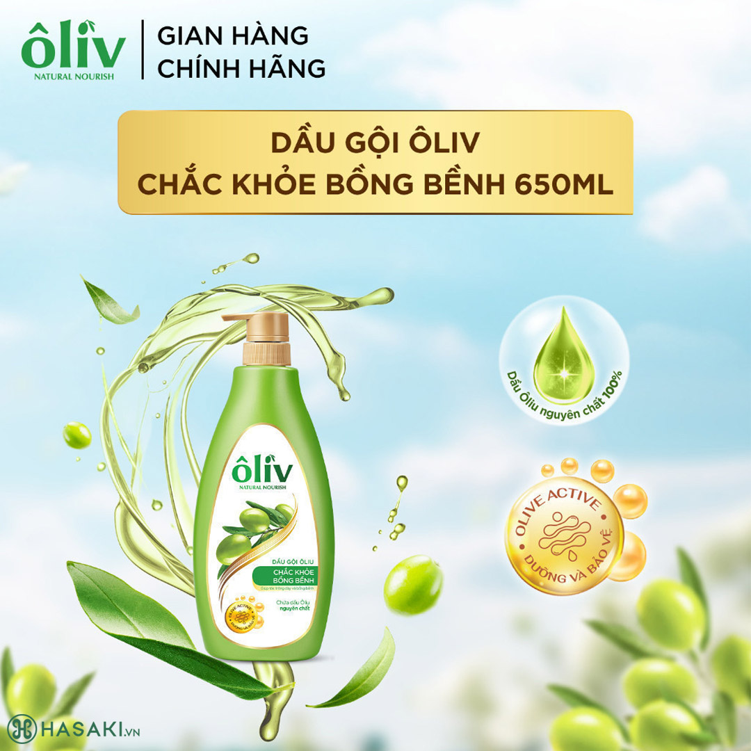 Sản phẩm Dầu Gội Ôliv Natural Nourish Dưỡng Tóc Bồng Bềnh 650ml hiện đã có mặt tại Hasaki