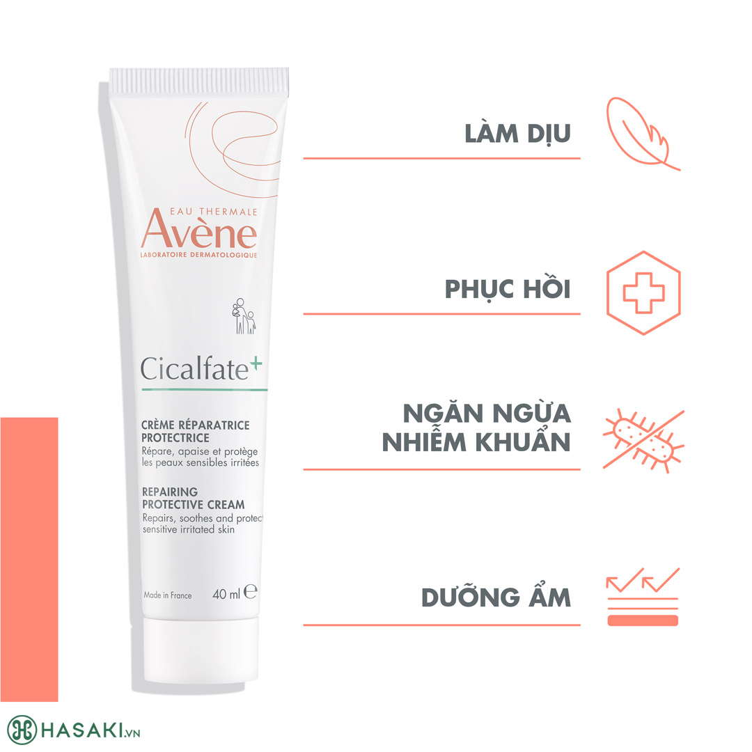 Kem Dưỡng Avène Làm Lành Da Nội Sinh, Ngừa Nhiễm Khuẩn 40ml