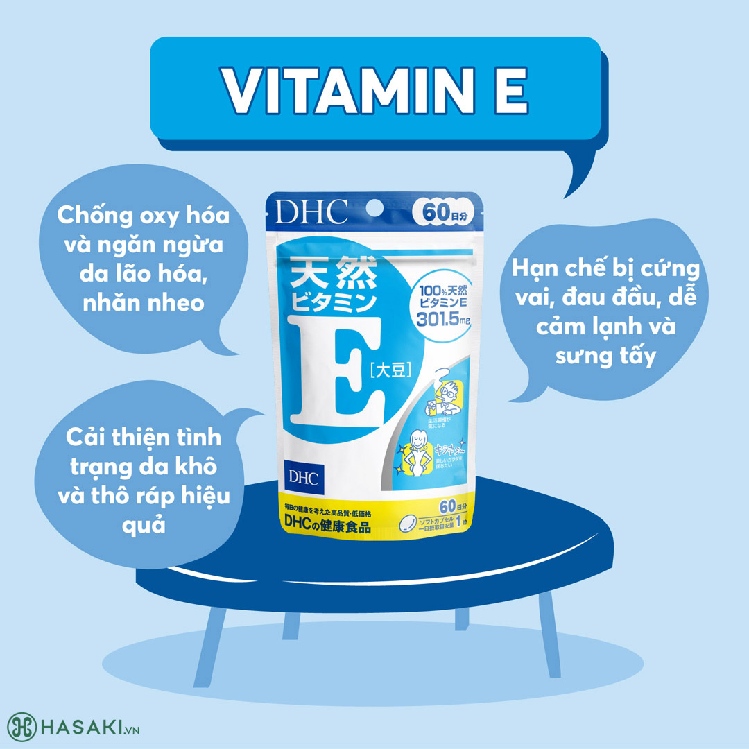 Mua Thực Phẩm Bảo Vệ Sức Khỏe DHC Viên Uống Bổ Sung Vitamin E 30 Ngày