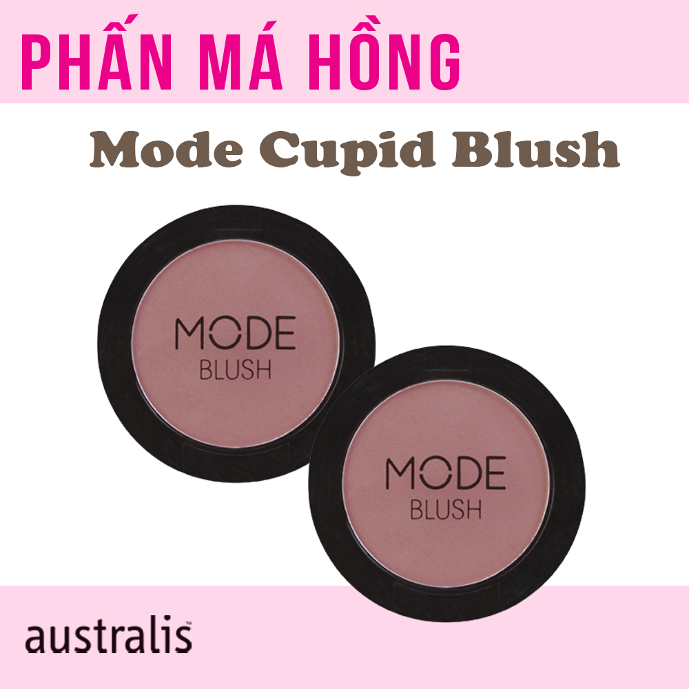 Phấn Má HồngTrang Điểm Australis Mode Cupid Blush Màu Cam 4g