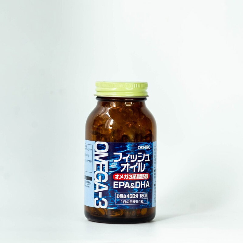 Viên Uống Dầu Cá Omega-3 Orihiro Bổ Sung EPA Và DHA