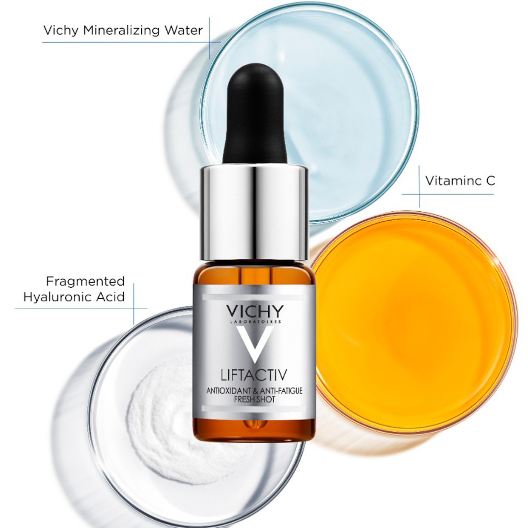 Dưỡng Chất Làm Sáng Da, Cải Thiện Nếp Nhăn Vichy Liftactiv Vitamin C Brightening Skin Corrector 10ml