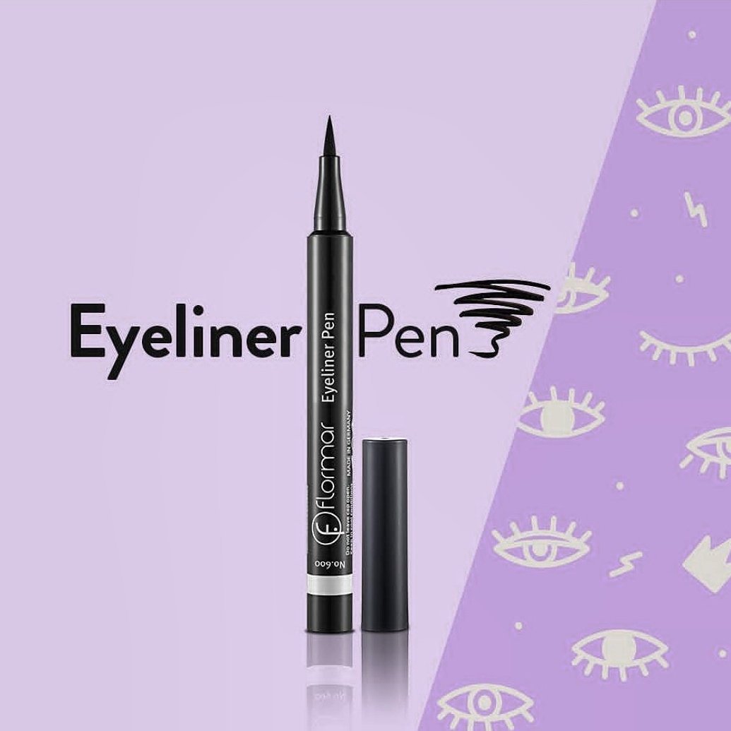 Bút Kẻ Mắt Flormar Màu Đen 001 Black Eyeliner Pen