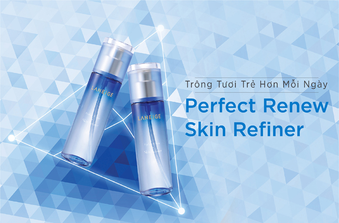 Nước Hoa Hồng Laneige Dưỡng Da Ngăn Ngừa Lão Hóa Perfect Renew Skin Refiner 50ml