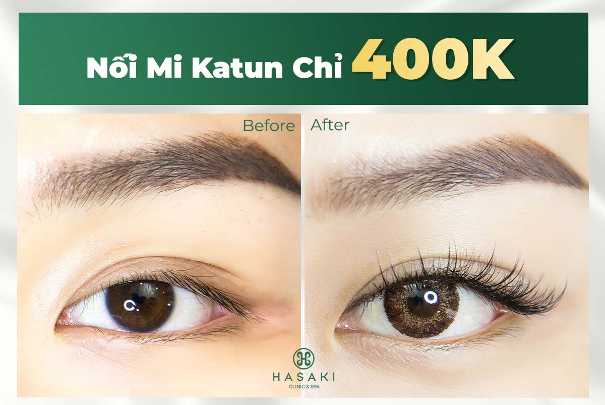 Nối mi Katun to tròn quyến rũ