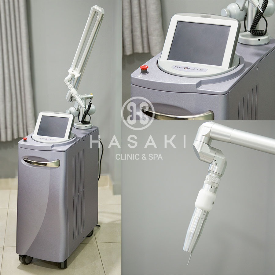 Hasaki Clinic sở hữu công nghệ Laser Revlite chính hãng, đạt chuẩn FDA Hoa Kỳ
