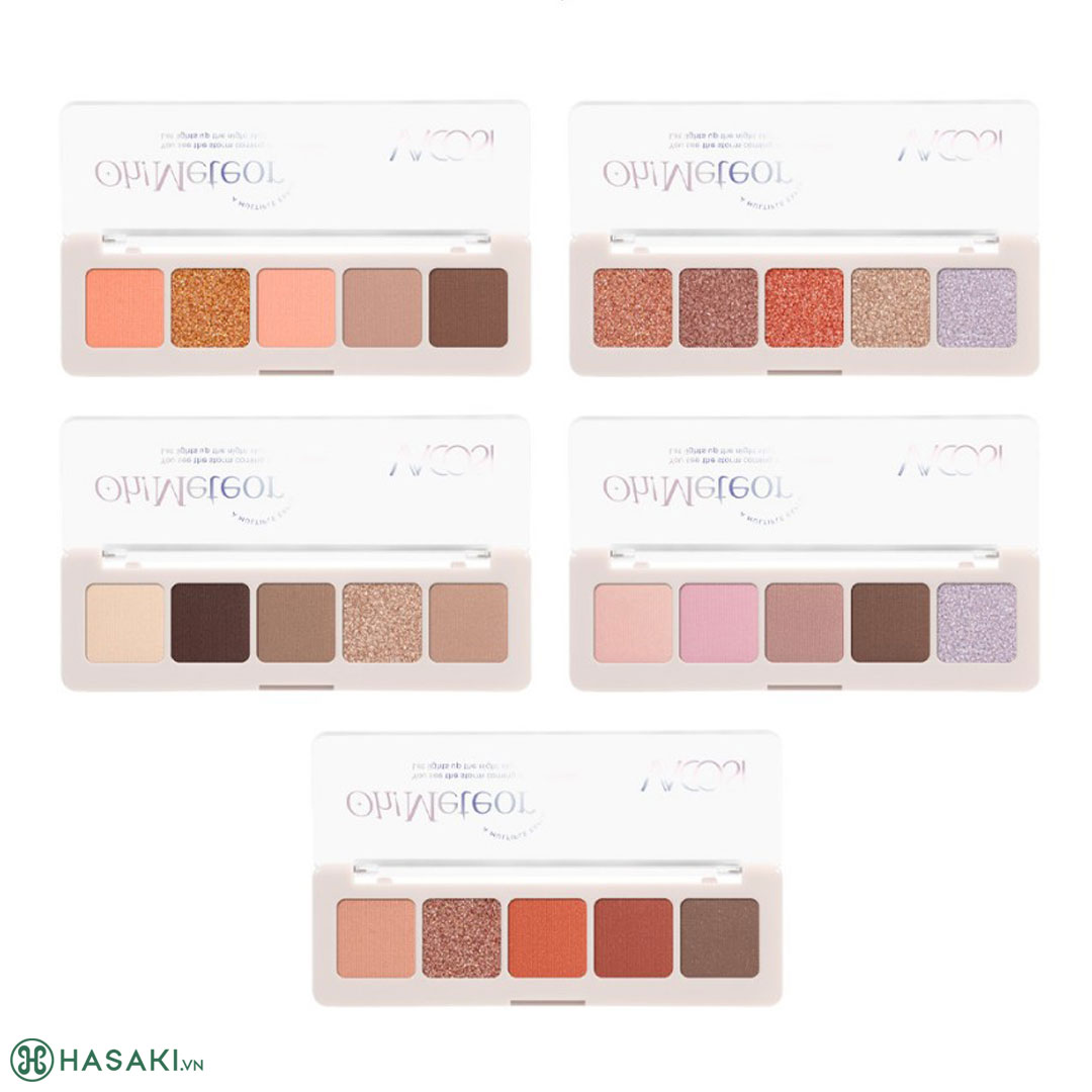 Bảng Phấn Mắt Vacosi Meteor Eyeshadow VP29 5 Ô 5.5g