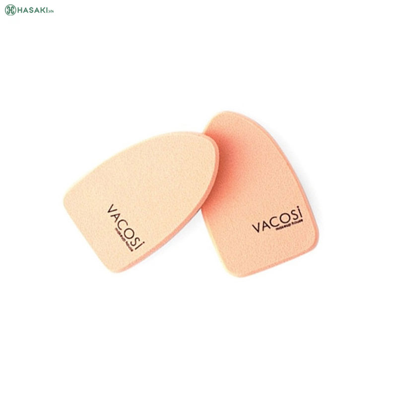 Bông Phấn Ướt Vacosi Long Oval Sponge Hình Oval Dài