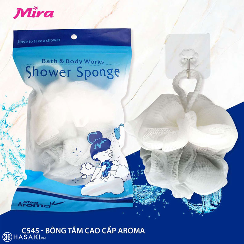 Bông Tắm Mira Aroma Shower Sponge - C545