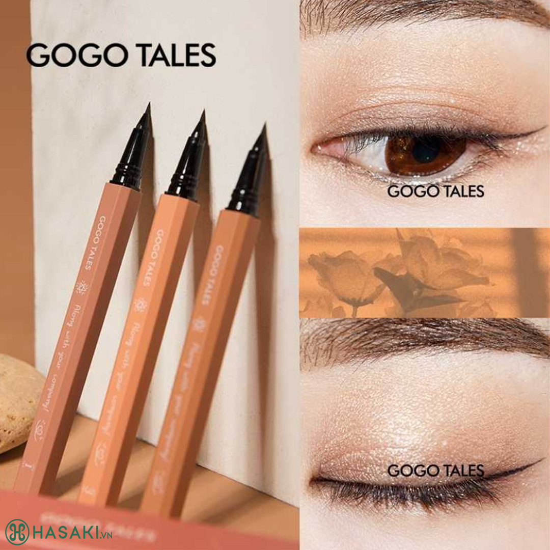 Bút Dạ Kẻ Mắt Gogo Tales 0.6ml
