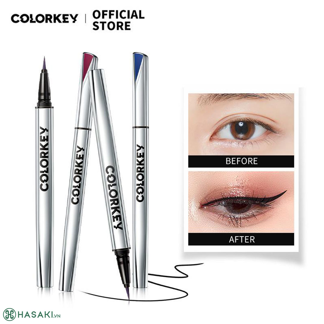 Bút Kẻ Mắt Colorkey Floating Color Liquid Eyeliner 0.5g