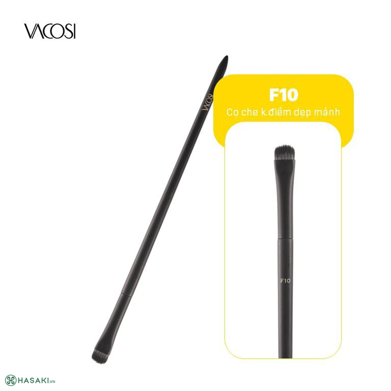 Cọ Che Khuyết Điểm Dẹp Mảnh Vacosi Micro Concealer Brush F10