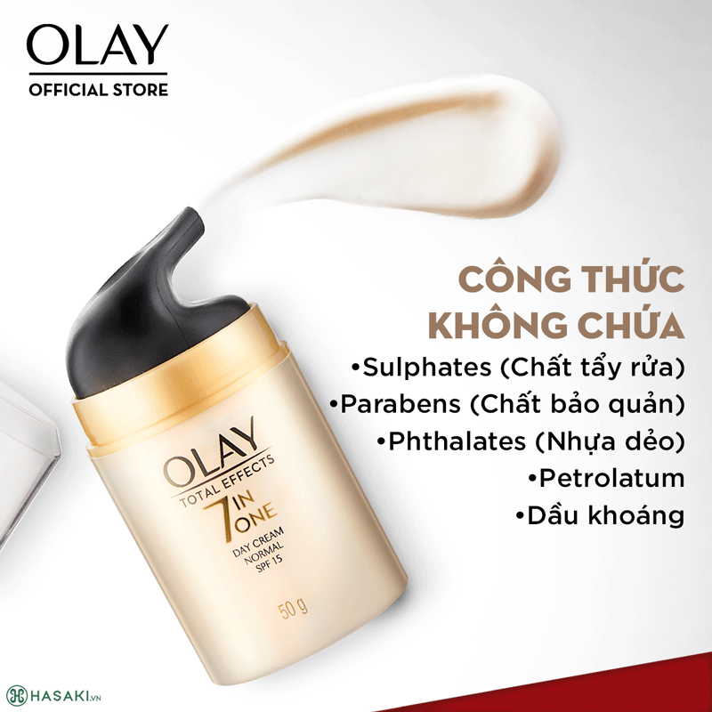 Kem Dưỡng Ban Ngày Olay Total Effects 7 in One Day Cream Normal SPF 15 