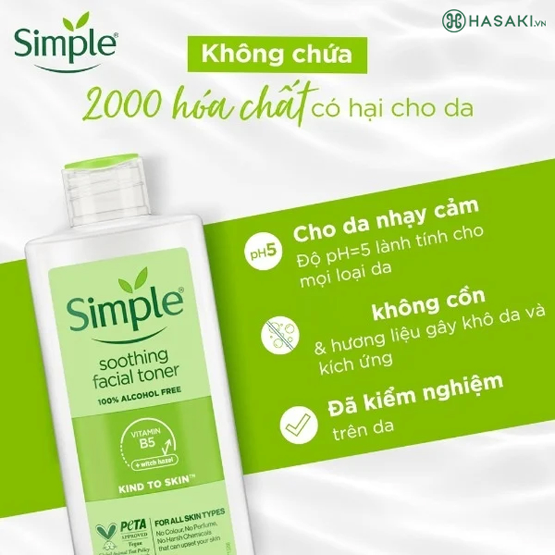 Sữa rửa mặt Simple Moisturising Facial Wash Dưỡng Ẩm Cho Da Khỏe Và Mịn Màng 150ml 