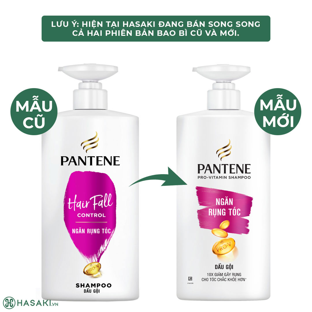 Dầu Gội Pantene Ngăn Rụng Tóc - Hair Fall Control Shampoo