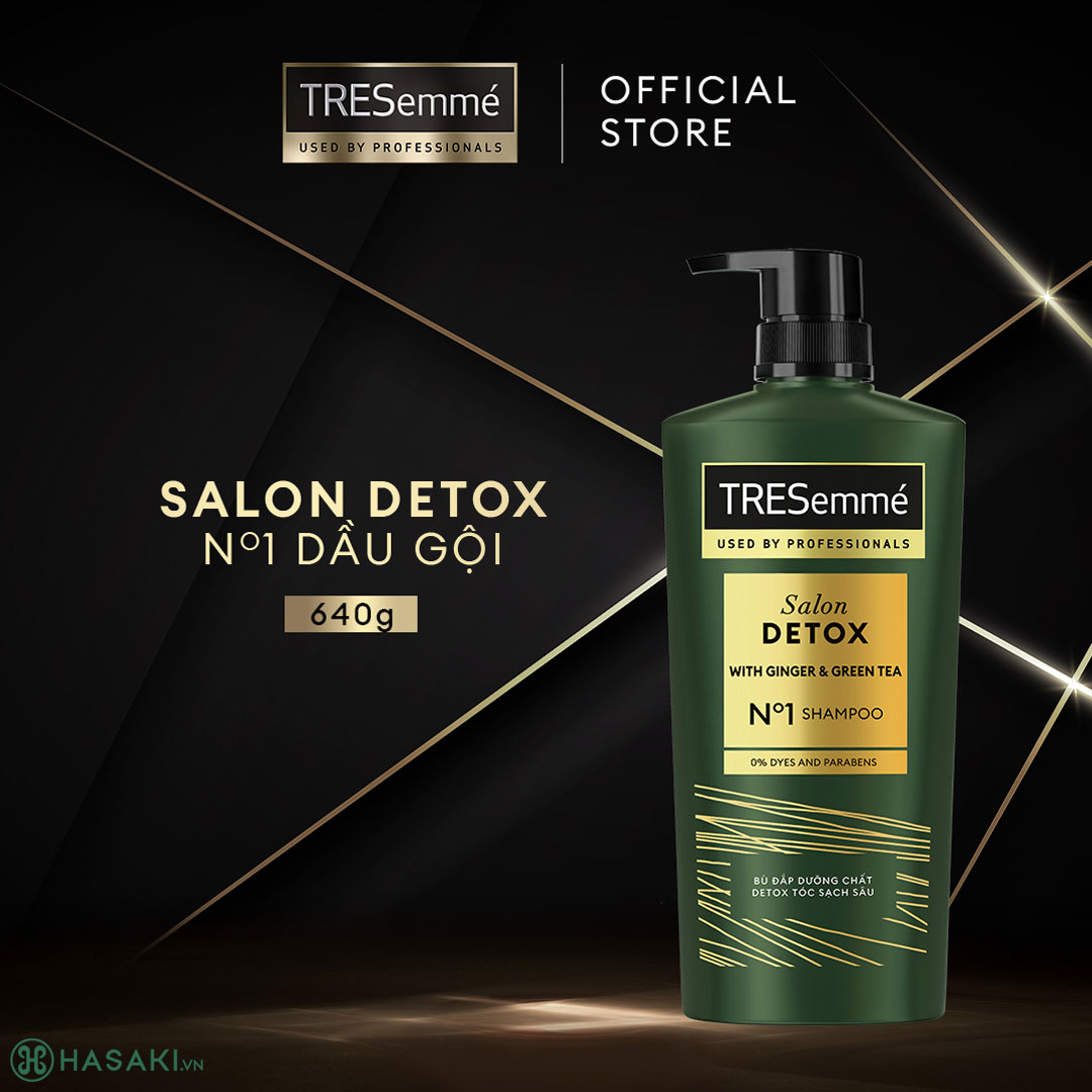 Dầu Gội TRESemmé Salon Detox Shampoo Detox Tóc Chắc Khỏe & Sạch Sâu